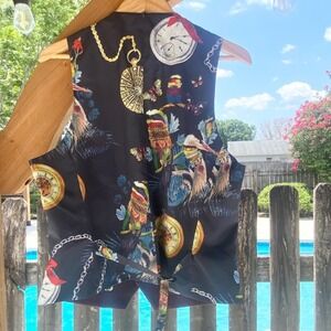 Paisley‎ & Gray Slim Fit Mens Vest Waistcoat Size L Wool-Blend